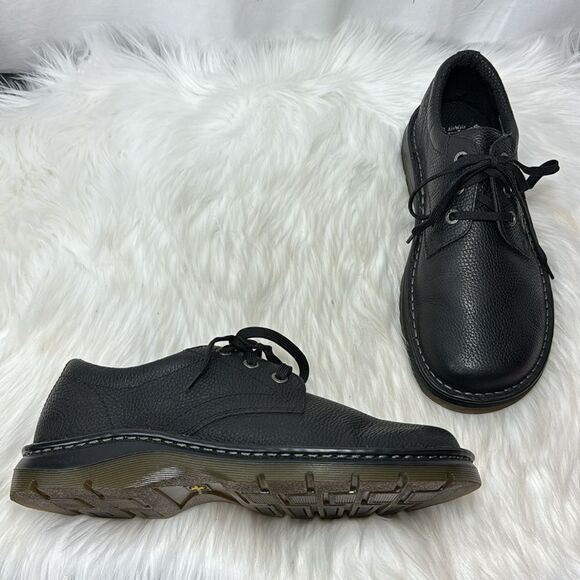 Dr. Martens Ordell Black Leather‎ 3-Eye Lace Up Oxford Sz 11